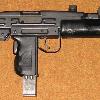 The IMI Uzi submachine gun.