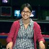 This is a photo of Charlyne Yi while she was promoting her movie Paper Heart in July 2009 in San Diego, Ca, USA.