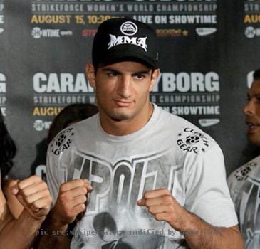 Dutch-Armenian mixed martial arts fighter Gegard Mousasi