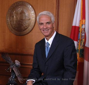 Official photo of Florida Governor Charlie Crist