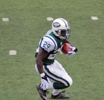 Leon Washington of the New York Jets