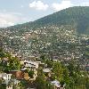 This is an image of a suburb in Kigali
