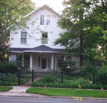 This was the home of Revrend Orange Lyman, constructed in 1839 and the oldest known home in Downers Grove. It was rumored to be a stop on the underground railroad. The home was almost the victim of a teardown in 2004.