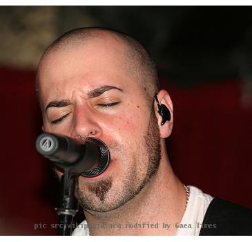 Chris Daughtry performing live