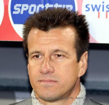 Dunga, St. Jakob Stadion, Basel (Switzerland), Switzerland - Brasil 12