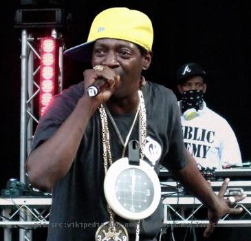 Flavor Flav from Public Enemy performing live at BBQ Beats, Riverstage Brisbane Australia.