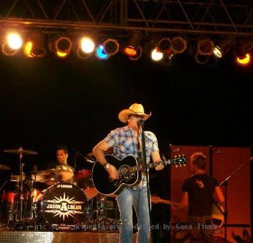 Jason Aldean at the Great Frederick Fair, Frederick, Maryland.