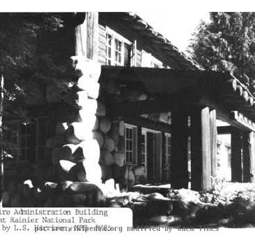 Longmire Administration Building, Mount Rainier National Park, Washington, USA