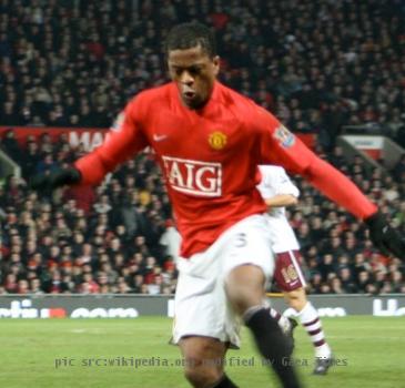 Patrice Evra, French football player