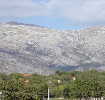 Northern part of Dinara, near source of Cetina river.