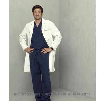 Derek Shepherd, a main character from Grey