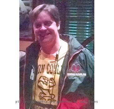 Comedian Jim Breuer. Cropped version of original.