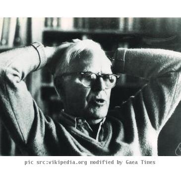 Mathematics and science writer Martin Gardner.