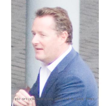 Piers Morgan filming Britain