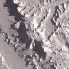 Satellite image of Vinson Massif.