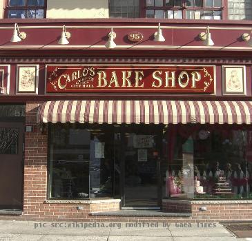 Carlo’s Bake Shop in Hoboken, New Jersey