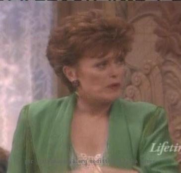 Rue McClanahan as Blanche on TV