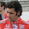 Dario Franchitti at the Indianapolis Motor Speedway for Miller Lite Carb day for the 2009 Indianapolis 500.