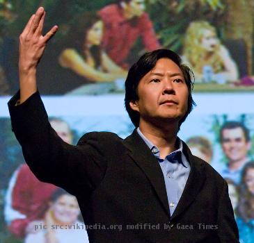 Ken Jeong at a panel for