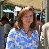 A crop of a photo of Queen Noor of Jordan