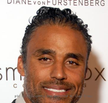 Rick Fox attending "Susan G. Komen