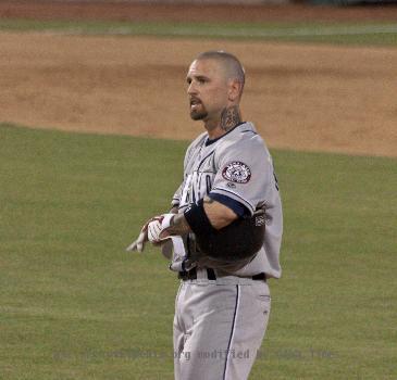 Ryan Roberts of the Reno Aces at Raley Field