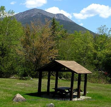 Photo of Katahdin taken by TJ aka Teej inside Baxter State Park, from the Appalachian Trail as it passe