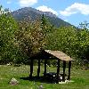 Photo of Katahdin taken by TJ aka Teej inside Baxter State Park, from the Appalachian Trail as it passe