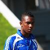 ELJERO ELIA at the HSH- Nordbank Arena after training.