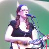 Photo of Ingrid Michaelson during a performance in Menomonie, Wisconsin, United States.