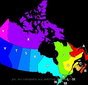 Canadian Postal Codes Map - Calendar 2024