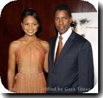 Next Photo > Premiere  Kimberly Elise and Denzel Washington at the New York premiere of Paramount Pictures  The Manchurian Candidate   7 19 2004