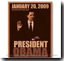 President Obama Inauguration poster