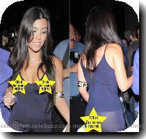 Kourtney Kardashian outside Coco de Ville nightclub in Hollywood  5 13  Never a good thing when I have to slap a semi NSFW tag on the outfit you wore to the club last night  See this is why