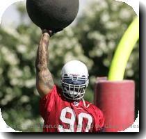 an injury marred season that caused him to miss 7 games in 2007  He s still relatively young though at 28 years old so one more big contract should be in his future after the 2008 season  Darnell Dockett   Dockett seemed the most likely to hold out or miss mini camps but he showed up at the urging of his fellow teammates  The reason that his absence was more of a concern that an injury marred season that caused him to miss 7 games in 2007  He s still relatively young though at 28 years old so one more big contract should be in his future after the 2008 season  Darnell Dockett   Dockett seemed the most likely to hold out or miss mini camps but he showed up at the urging of his fellow teammates  The reason that his absence was more of a concern that