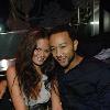 John Legend celebrated his 30th birthday in Las Vegas on Saturday at the Bank in the Bellagio Hotel and Casino with girlfriend Christine Tiegen