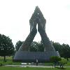 I don t know if you ve ever seen Oral Roberts U much less heard of it unless you re an independent charismatic but it s got one of the most amazing campus entrances in the world Yes those are famous gigantic praying hands of Oral Roberts U Pretty incredible really And here are some more shots of that great ORU architecture Here s the building next to I don t know if you ve ever seen Oral Roberts U much less heard of it unless you re an independent charismatic but it s got one of the most amazing campus entrances in the world Yes those are famous gigantic praying hands of Oral Roberts U Pretty incredible really And here are some more shots of that great ORU architecture Here s the building next to
