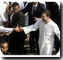 HELD UP IN UP  Congress MP Rahul Gandhi visited Kanpur university on October 24