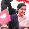 Sushma waves white flag  says NDA may not win