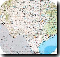Texas   Shaded Relief Map Portion of National Atlas of the United States of America  General Reference Map  U S  Geological Survey  2001  838K   University of Texas Map Collection