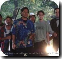 December 12  2006 Bruce Campbell is Himself AICN has presented an exclusive peek at Bruce Campbell in an oversized aloha shirt for his forthcoming My Name is Bruce   Portraying himself in the movie  Campbell is mistaken for his dead