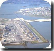 LaGuardia Airport Address When taking off from LaGuardia Airport  you sometimes get a spectacular view of New York City  LaGuardia is New York City s largest domestic airport  It is 8 miles from
