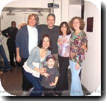 LB Band and Jon Stewart backstage at Carnegie Hall