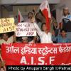 Patna  May 15  2008 Agitators under the banner of the All India Students Federation in Patna on Thursday shut down offices and colleges under Magadh University to protest against rise in tuition fee and holding