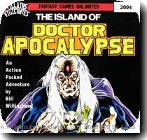 The Island of Doctor Apocalypse is the sequel to and final chapter of Death Duel with the Destroyers   We had fun playing through this adventure  but after the multiple unique