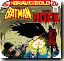 cover for Brave and Bold  108 by Jim Aparo Alex Maleev  he did the art for Brian Bendis run on Daredevil  I loved that  It s nothing like Aparo  but it s fantastic stuff  Guy Davis  he does the B P R D  series for Dark Horse  And I ve really enjoyed keeping up with this lesser known guy named Tan Eng Huat  he did this Doom Patrol revamp years ago  and now he s exaggerated his work even more  and is currently doing Ghost Rider for Marvel  He s too weird to get a standard gig  but he s got a style that s pretty unique for super hero books  Michael Allred Cameron Stewart and Darywn Cooke also did this great tag team work on Catwoman for a while  until DC threw that book into the toilet  Well  it s a different skill set with Risso  I liked his run on Batman well enough  but Aparo s work is far preferable  But yeah  I don t think Aparo could pull off 100 Bullets  he has a problem doing male faces and making them look distinctive  Lemme think for a second That s a good question  Noah  On the story  I think these are obviously aimed at a more general audience  right  I mean  there s a sense in these that somebody who doesn t necessarily define themselves as a comic book fan might pick one up   say  from a 7 11 rack  which is where I got my comics way back when   Haney clearly  clearly  doesn t give a crap about continuity   which is pretty darn funny considering this is a team up title  Today  I think writers tend to aim their work at people who they figure are already invested  if you ve got the comic in the first place  then that indicates a certain level of knowledge about the DC universe  and a willingness to follow a series month after month after month  That makes it possible to attempt more complicated stories  which can be great at times  Swamp Thing  Animal Man  etc   But I think though it can be great  there are diminishing returns at some point  mainly because super heroes really weren t ever originally intended for that kind of story  It s a silly idea  when you come right down to it  and there s only a cert