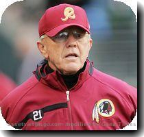 jefe y presidente del equipo de los Washington Redskins  d�as despu�s de que la derrota de playoffs de su equipo concluyera una campa�a marcada por el asesinato del profundo Sean Taylor  Getty Images