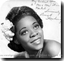 Above  Photo of Dinah Washington   Click HERE to view an article about Dinah Washington