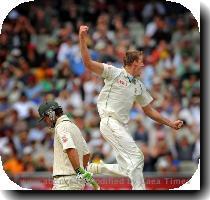 Ricky Ponting just missed out on becoming the first player to score centuries in each innings of a Test on four occasions   AAP  Joe Castro