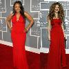 to talk about the fashion on the Red Carpet  Everyone looked pretty good  but what stuck out were these bright red   flaming red   gowns  Jennifer Hudson worked that red dress  didn t she